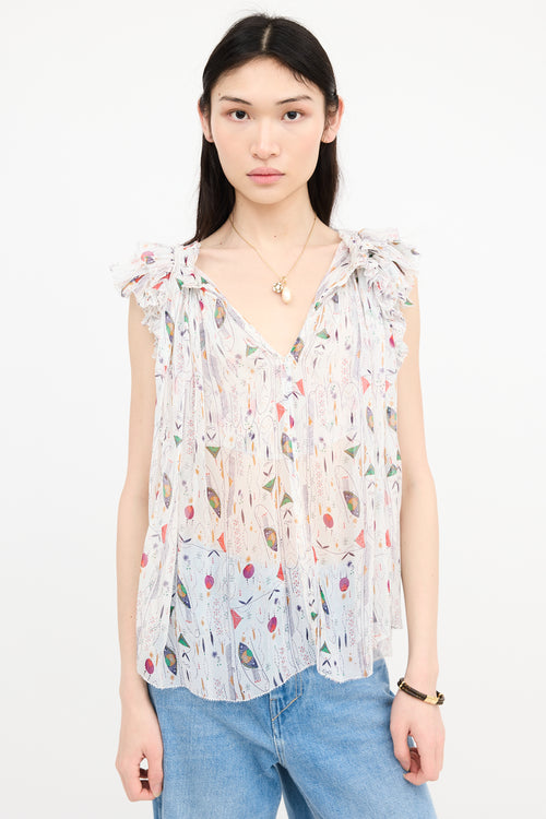Isabel Marant Étoile Silk Erell Blouse