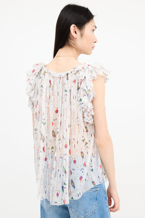 Isabel Marant Étoile Silk Erell Blouse