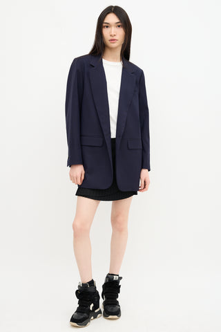 Isabel Marant Étoile Wool Checkered Blazer