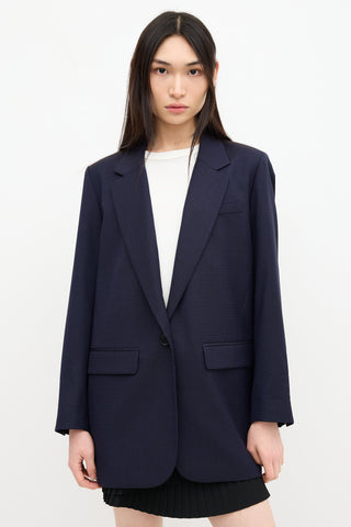 Isabel Marant Étoile Wool Checkered Blazer