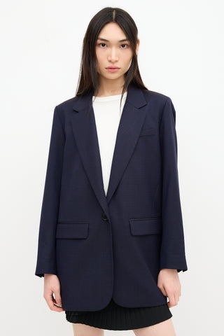 Isabel Marant Étoile Wool Checkered Blazer