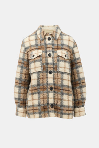 Wool Gaston Plaid Jacket