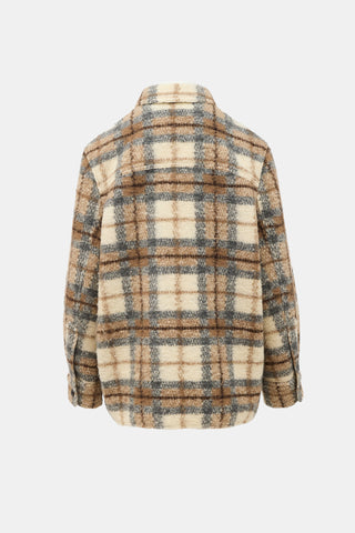 Wool Gaston Plaid Jacket