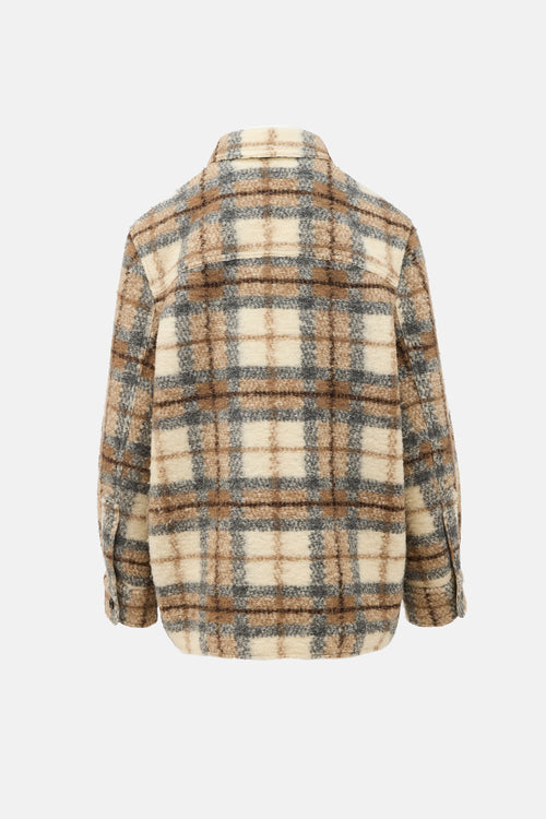 Wool Gaston Plaid Jacket
