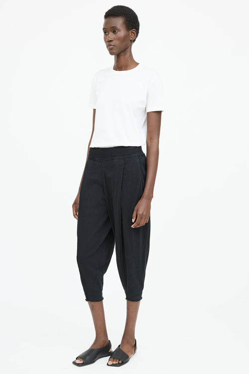 Issey Miyake Ribbed Crop Pant