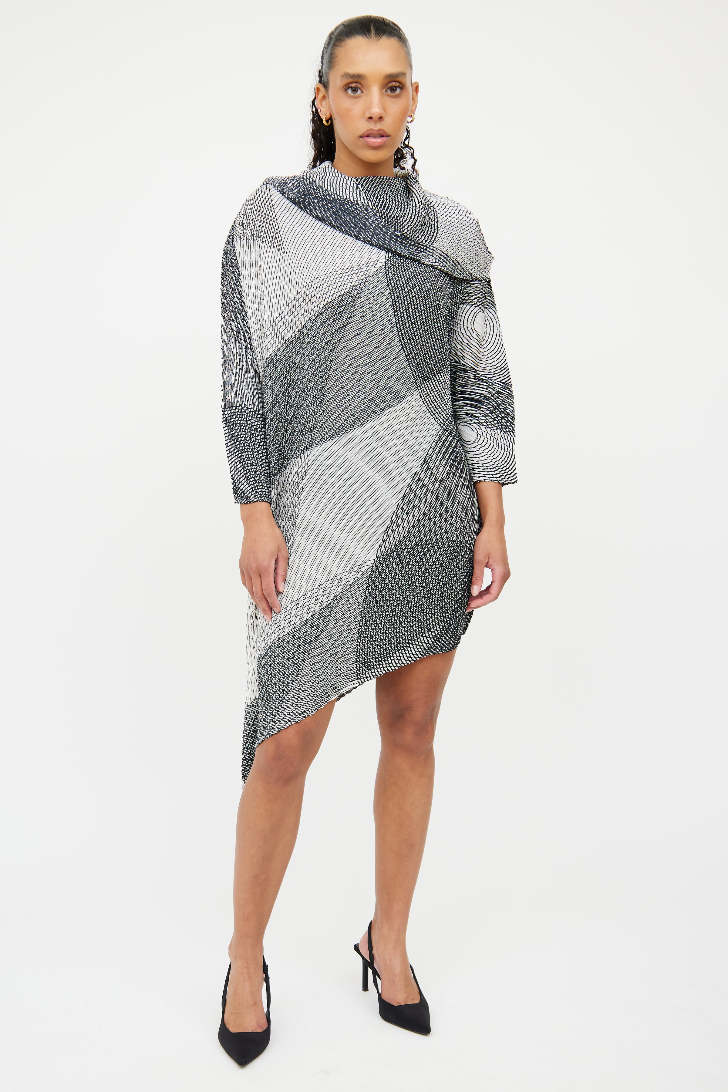 Issey Miyake // Pleated Dress – VSP Consignment Issey Miyake // Pleated Dress – VSP Consignment