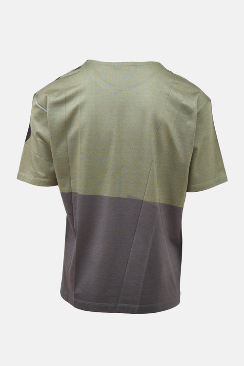 Issey Miyake Colour Block T-Shirt