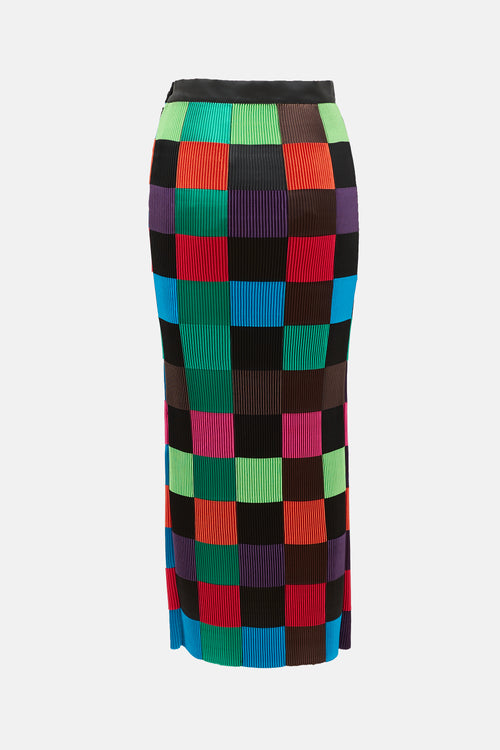 Issey Miyake FW 1996 Woven Ribbon Skirt