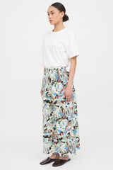 Issey Miyake Crush Wide Leg Pant