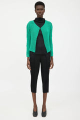 Issey Miyake Stripe Like Cardigan