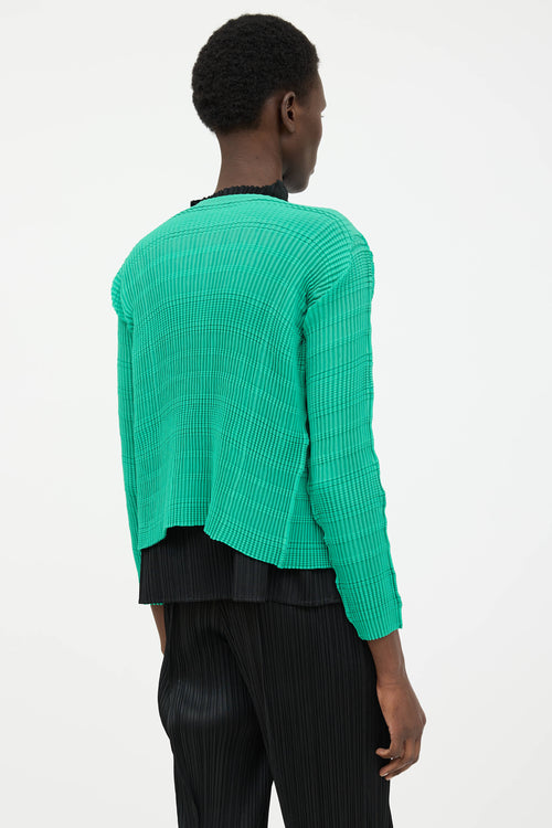 Issey Miyake Stripe Like Cardigan