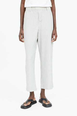 Homme Plisse Issey Miyake Pleated Straight Leg Pant