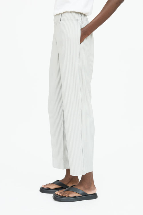 Homme Plisse Issey Miyake Pleated Straight Leg Pant