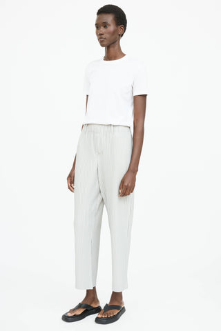 Homme Plisse Issey Miyake Pleated Straight Leg Pant
