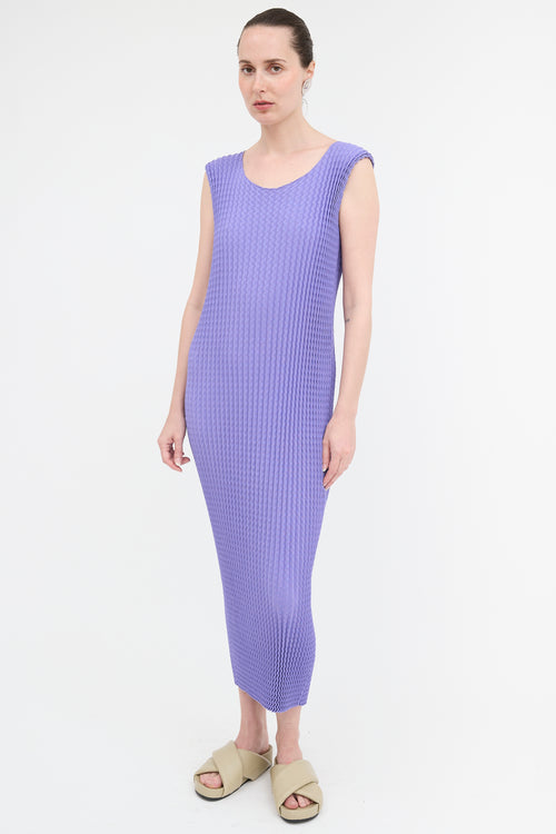 Issey Miyake Knit Pleated Dress