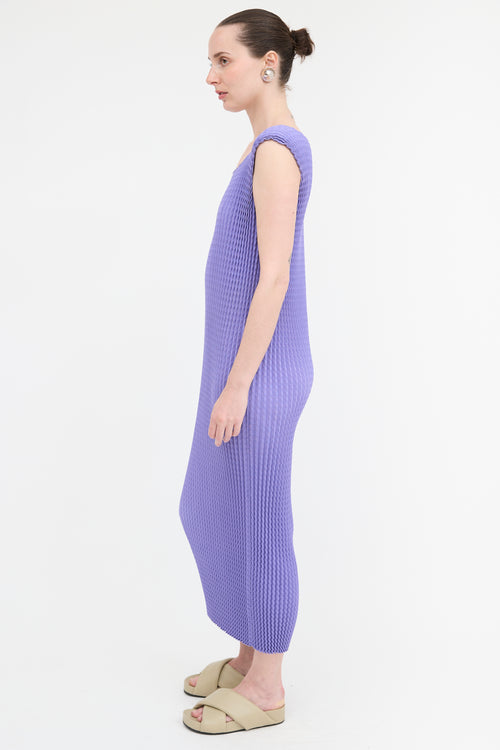 Issey Miyake Knit Pleated Dress