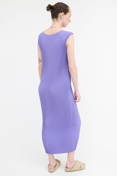 Issey Miyake Knit Pleated Dress