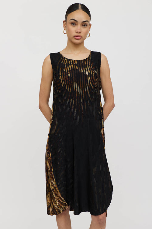 Pleats Please Issey Miyake Pebble Pleated Dress