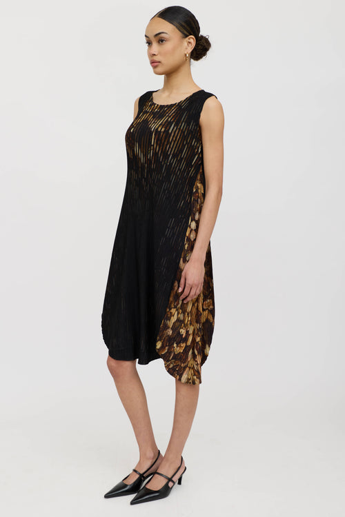Pleats Please Issey Miyake Pebble Pleated Dress