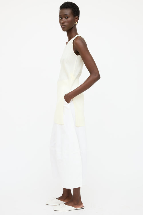Pleats Please Issey Miyake Pleated Sleeveless Top