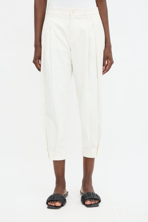 Issey Miyake Cropped Trouser