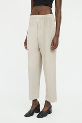 Homme Plisse Beige Pleated JF Pant