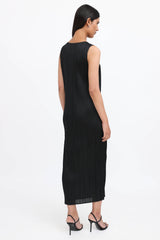 Pleats Please Issey Miyake Pleated Midi Dress