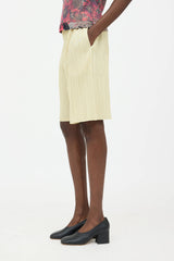 Pleats Please Issey Miyake Pleated Monthly Colour Shorts