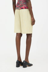 Pleats Please Issey Miyake Pleated Monthly Colour Shorts