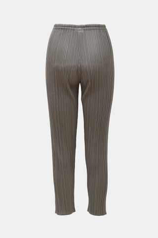Issey Miyake Plissé Cropped Pant