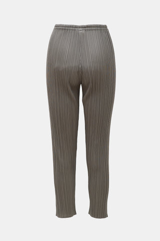 Issey Miyake Plissé Cropped Pant