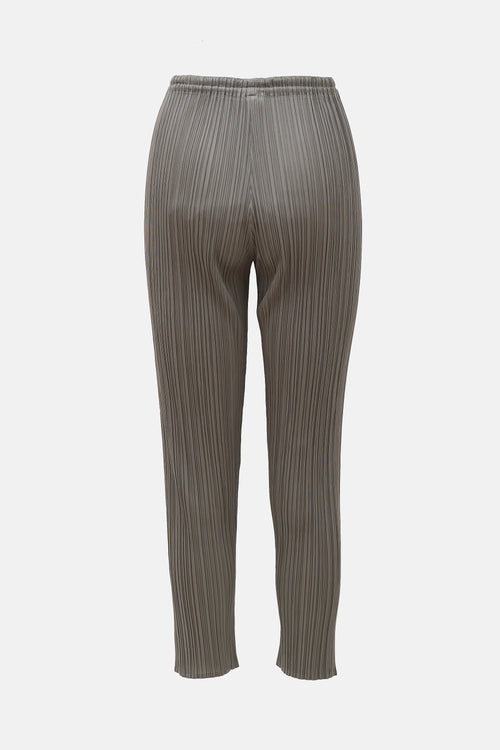 Issey Miyake Plissé Cropped Pant