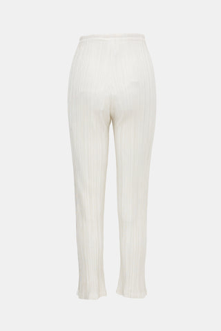 Issey Miyake Plissé Straight Leg Pant