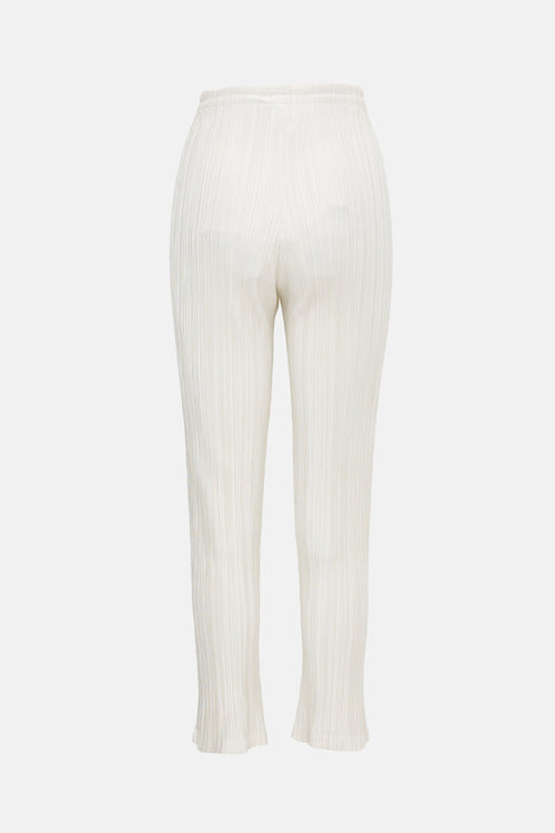 Issey Miyake Plissé Straight Leg Pant