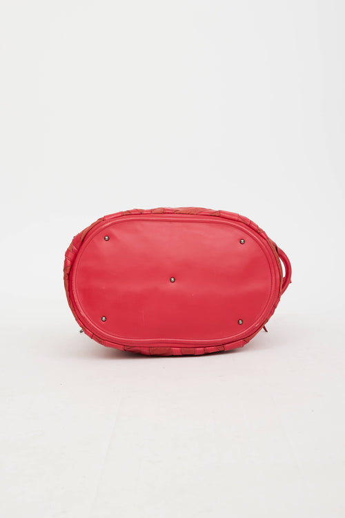 Nylon Panelled Tote Bag