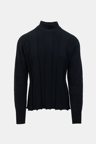 Issey Miyake Men Ribbed Sweater