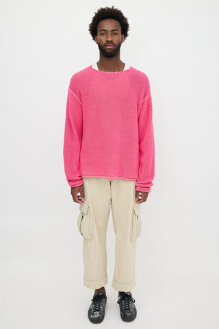 Issey Miyake Men SS 2001 Inverted Sweater