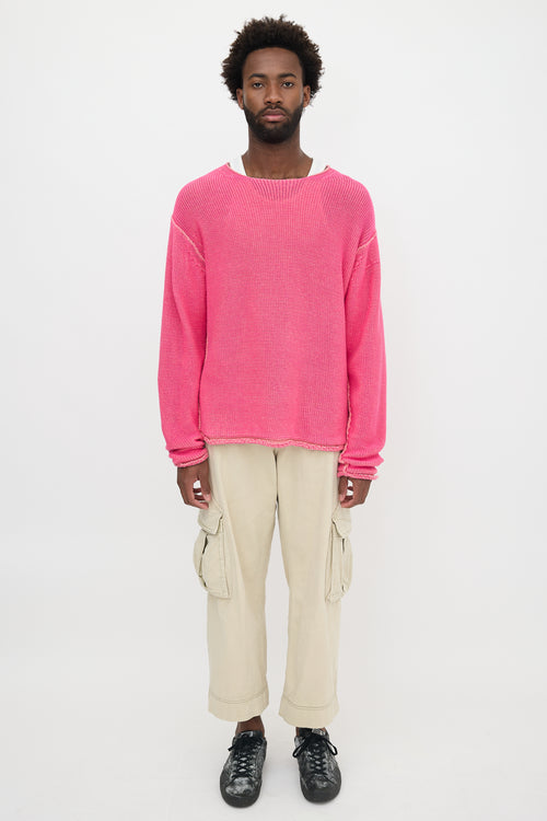 Issey Miyake Men SS 2001 Inverted Sweater