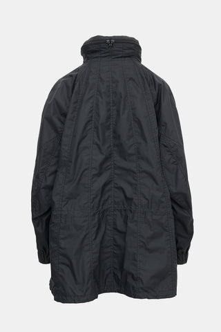 Issey Miyake Oversized Hooded Jacket