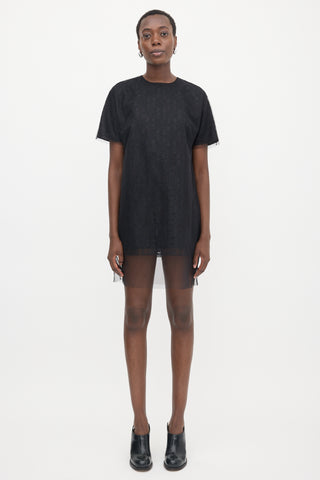 Simone Rocha Tulle & Lace T-Shirt Dress