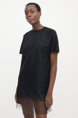 Simone Rocha Tulle & Lace T-Shirt Dress