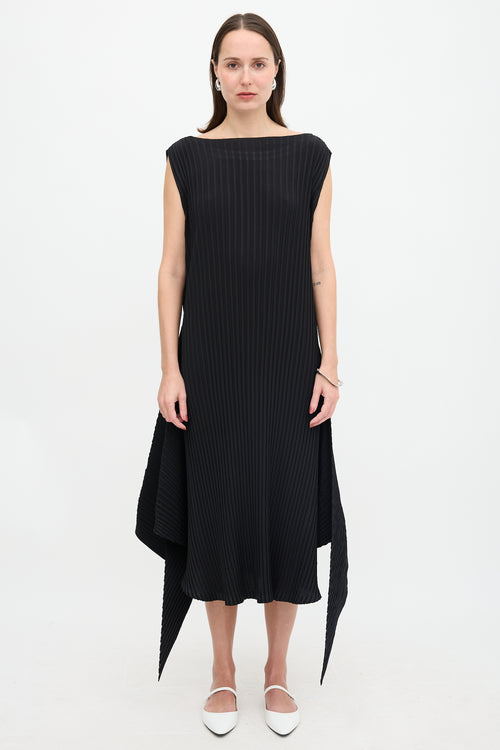 Issey Miyake Pleated Double Stream Dress