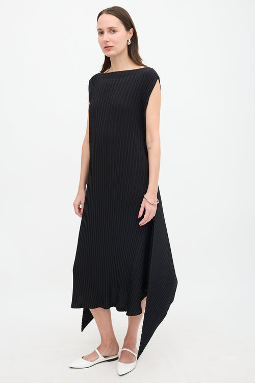 Issey Miyake Pleated Double Stream Dress