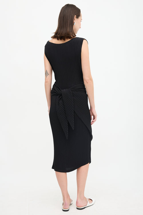 Issey Miyake Pleated Double Stream Dress