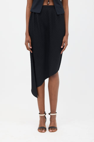 Issey Miyake Plissé Asymmetrical Skirt