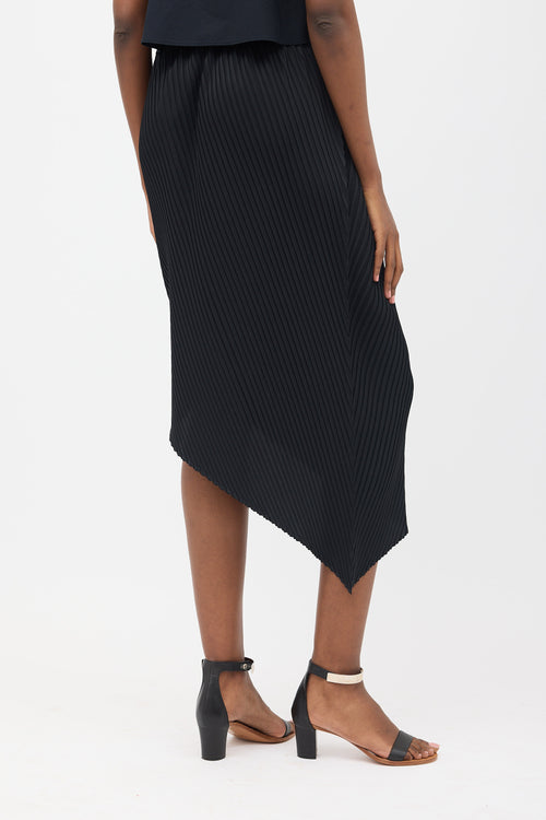 Issey Miyake Plissé Asymmetrical Skirt