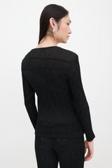Issey Miyake Plissé Striped Set