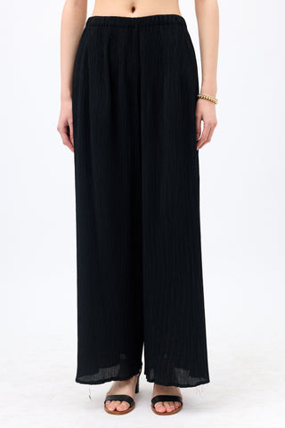 Issey Miyake Plissé Wide Leg Pant