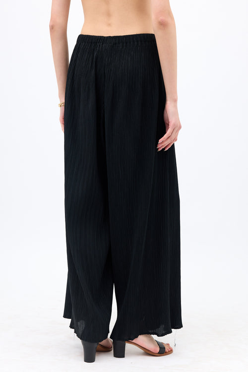 Issey Miyake Plissé Wide Leg Pant