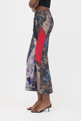 Issey Miyake SS 2002 Patchwork Bootcut Pant